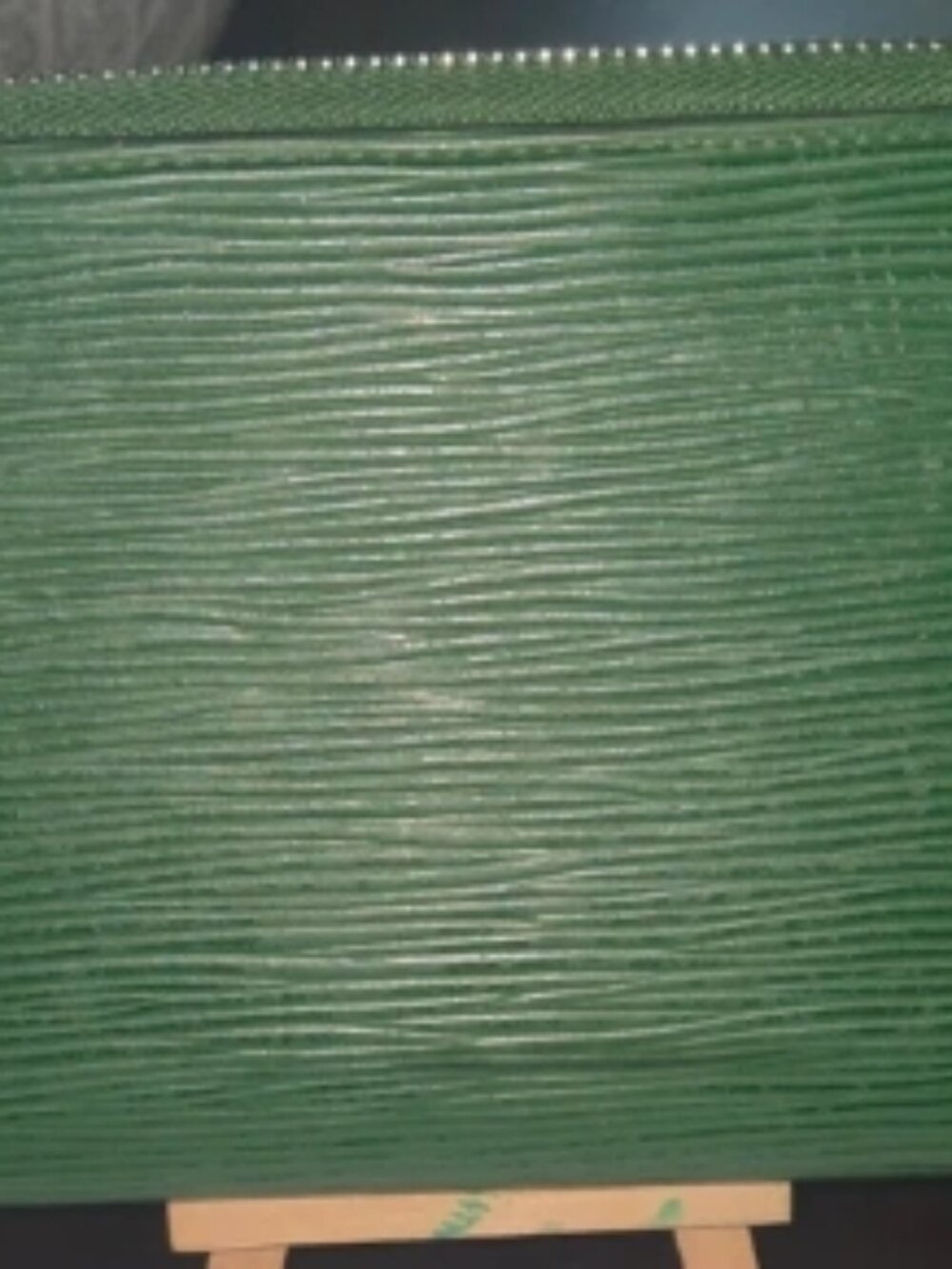 Green LV  EPI Zippy Wallet